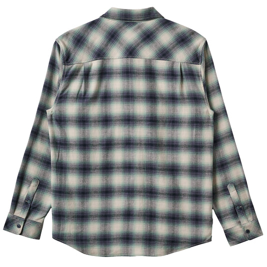 Quiksilver Terrace Stretch Long Sleeve Button-Up Flannel Shirt 2