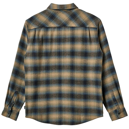 Quiksilver Desert Shadows Long Sleeve Button-Up Flannel Shirt 2