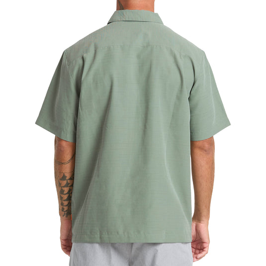 Quiksilver Waterman Centinela Short Sleeve Button-Up Shirt 11