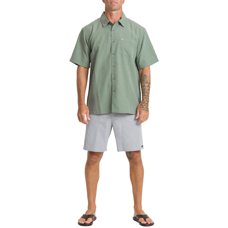 Load image into Gallery viewer, Quiksilver Waterman Centinela Short Sleeve Button-Up Shirt 14
