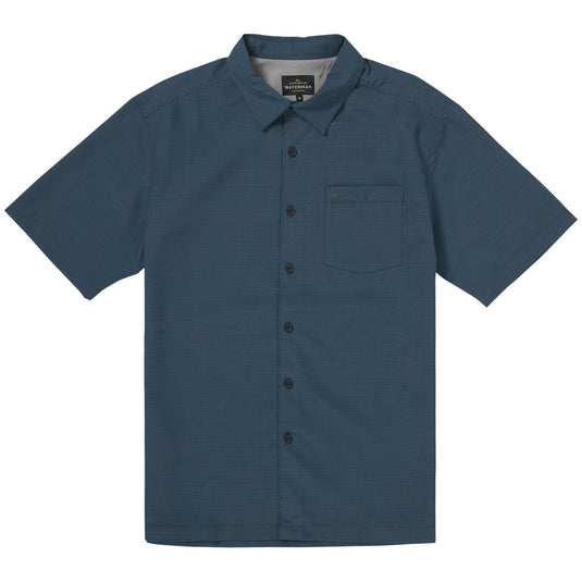 Quiksilver Waterman Centinela Short Sleeve Button-Up Shirt 1