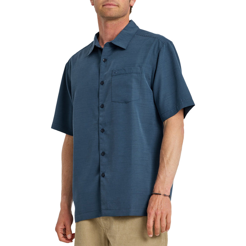 Load image into Gallery viewer, Quiksilver Waterman Centinela Short Sleeve Button-Up Shirt 5
