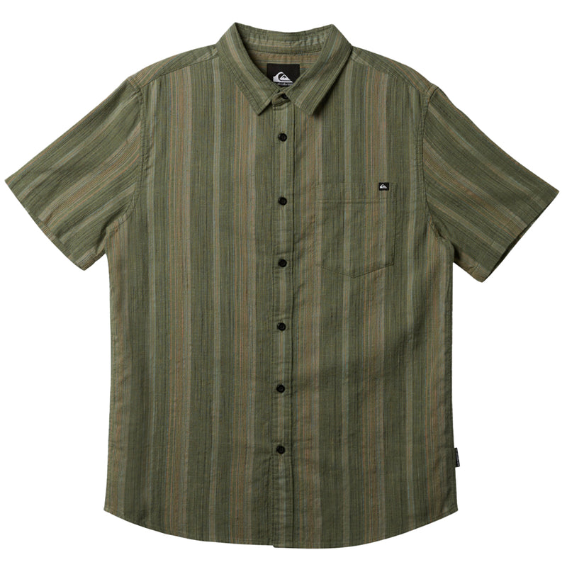 Load image into Gallery viewer, Quiksilver Pyke Classic Short Sleeve Button-Up Shirt 1
