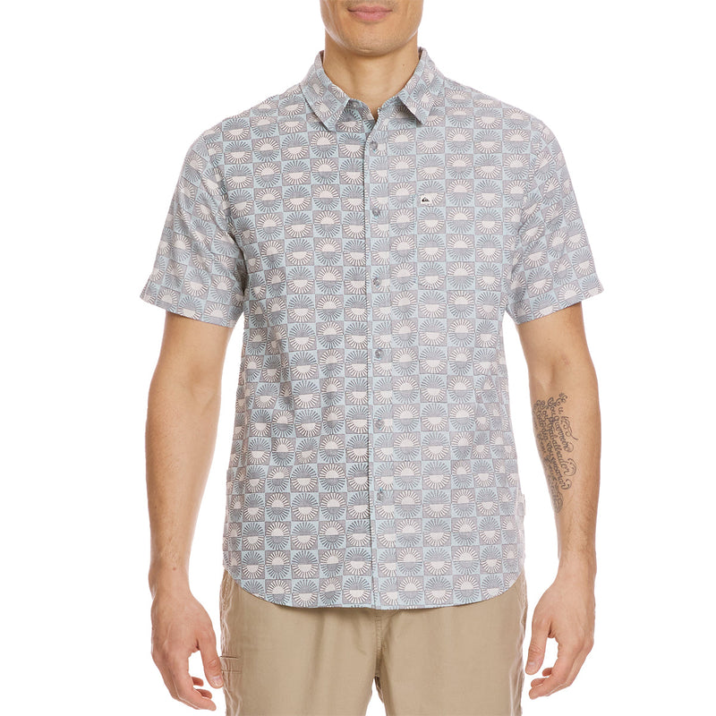 Load image into Gallery viewer, Quiksilver Forever Classic Short Sleeve Button-Up Shirt 1
