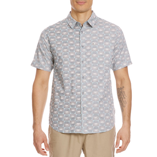 Quiksilver Forever Classic Short Sleeve Button-Up Shirt 1
