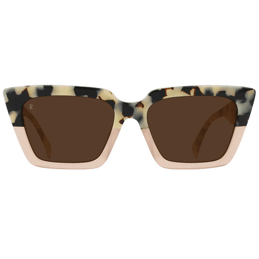 RAEN Women's Keera Sunglasses - Ivory Coral/Carob 2