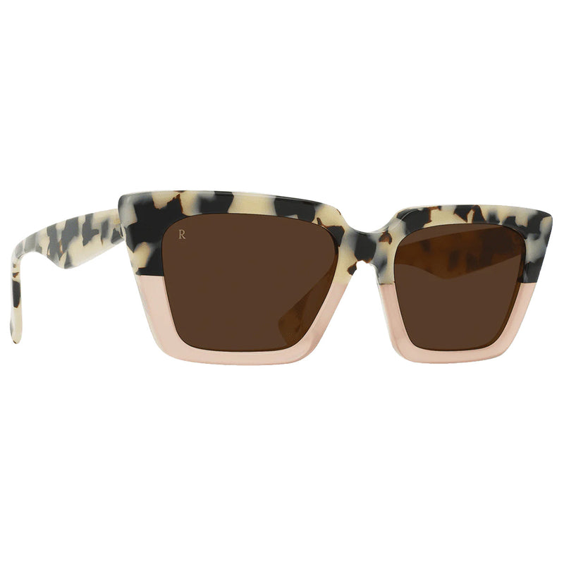 Load image into Gallery viewer, RAEN Women's Keera Sunglasses - Ivory Coral/Carob 3
