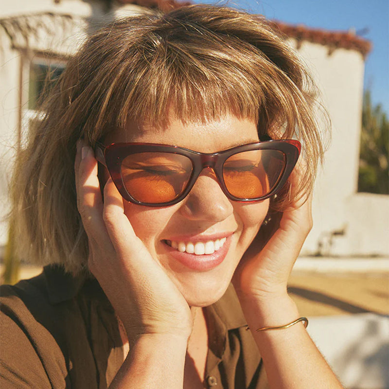 Load image into Gallery viewer, RAEN Women's Kimma Sunglasses - Cranberry/Spritz 4
