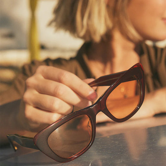 RAEN Women's Kimma Sunglasses - Cranberry/Spritz 6