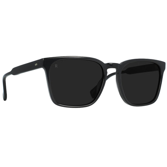 RAEN Pierce Sunglasses - Black/Dark Smoke 2