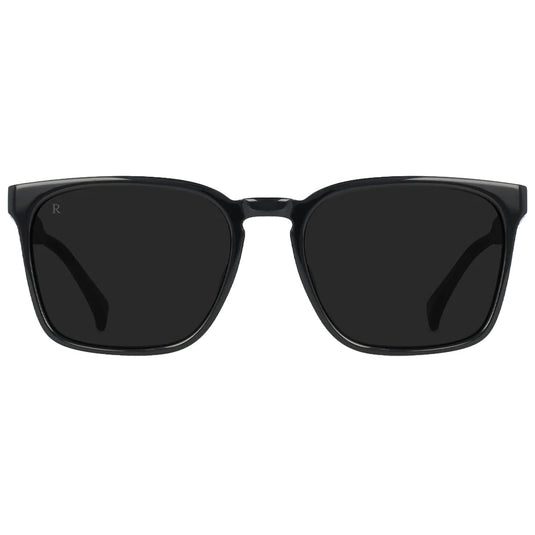 RAEN Pierce Sunglasses - Recycled Black/Dark Smoke 1