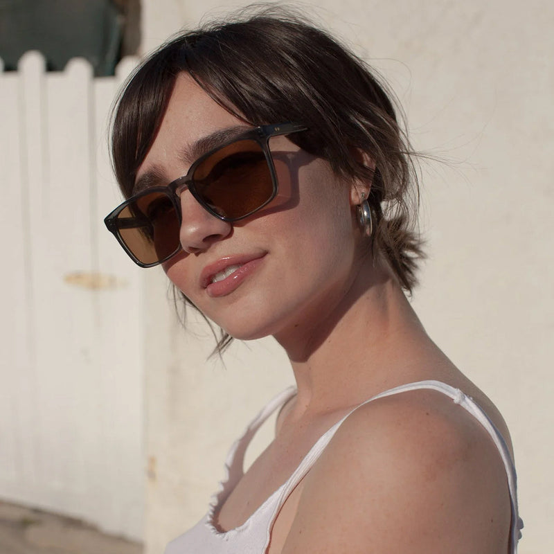 Load image into Gallery viewer, RAEN Pierce Sunglasses - Recycled Black/Dark Smoke 4

