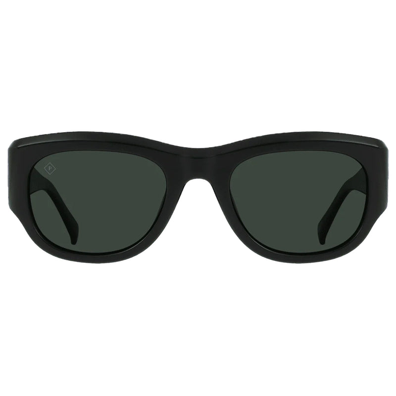 Load image into Gallery viewer, RAEN Lonso Polarized Sunglasses - Recycled Black/Green 2
