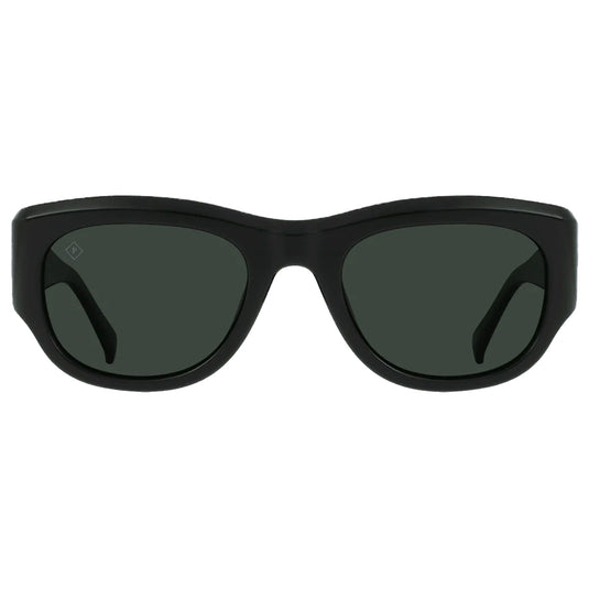 RAEN Lonso Polarized Sunglasses - Recycled Black/Green 2
