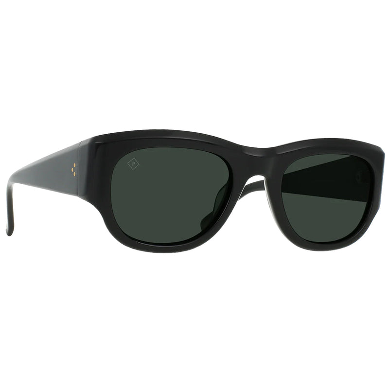 Load image into Gallery viewer, RAEN Lonso Polarized Sunglasses - Recycled Black/Green 3
