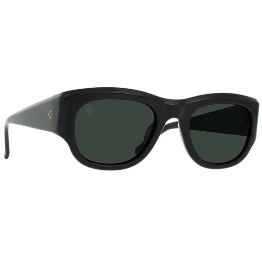 RAEN Lonso Polarized Sunglasses - Recycled Black/Green 3
