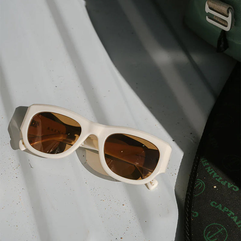 Load image into Gallery viewer, RAEN Lonso Sunglasses - New Blonde/Vibrant Brown 9
