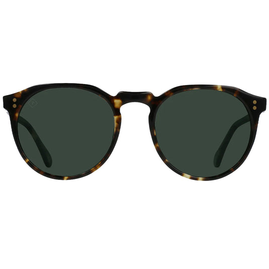 RAEN Remmy Polarized Sunglasses - Brindle Tortoise/Green 2