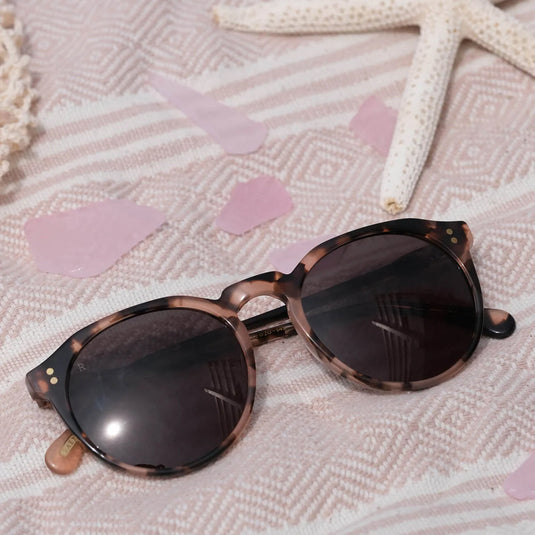 RAEN Remmy Sunglasses - Coral Tortoise/Dark Smoke 9