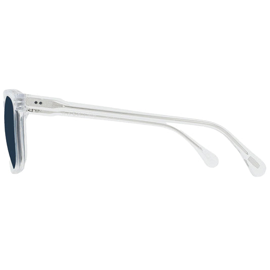 RAEN Wiley Polarized Sunglasses - Crystal Clear/Blue Smoke 4