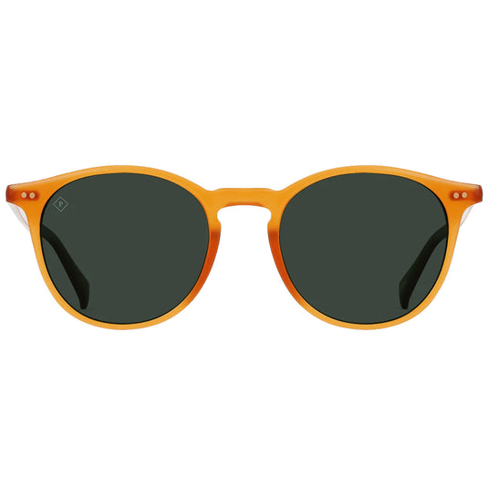 RAEN Basq Polarized Sunglasses - Honey/Green 1
