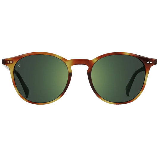 RAEN Basq Sunglasses - Moab Tortoise/Green 1