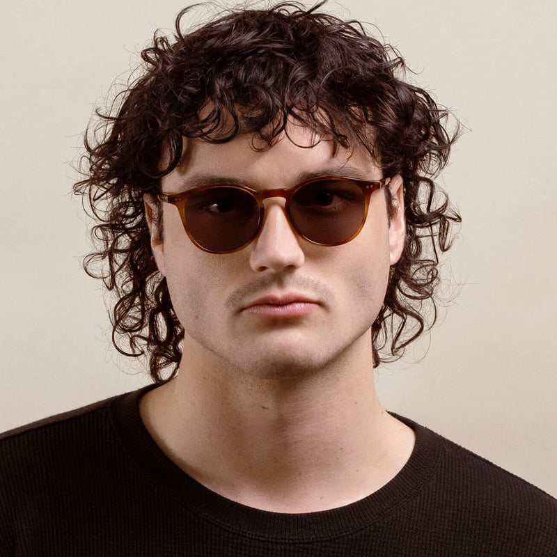 Load image into Gallery viewer, RAEN Basq Sunglasses - Moab Tortoise/Green 4
