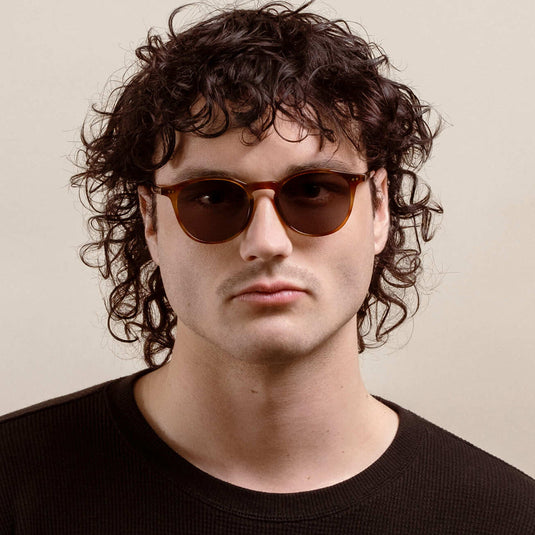 RAEN Basq Sunglasses - Moab Tortoise/Green 4
