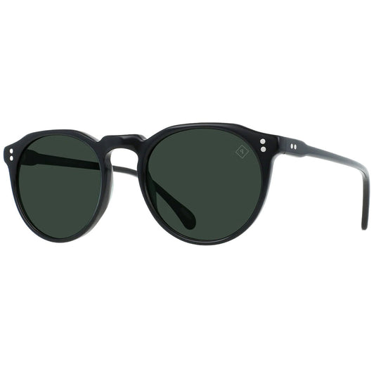 RAEN Remmy Polarized Sunglasses - Recycled Black/Green 1