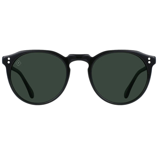 RAEN Remmy Polarized Sunglasses - Recycled Black/Green 2