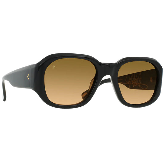 RAEN Zouk Sunglasses - Recycled Black/Reposado Gradient 3
