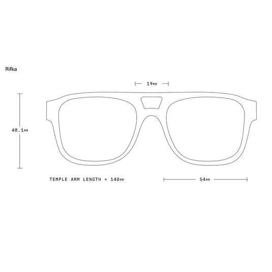 RAEN Rifka Sunglasses - Recycled Black/Spritz 7
