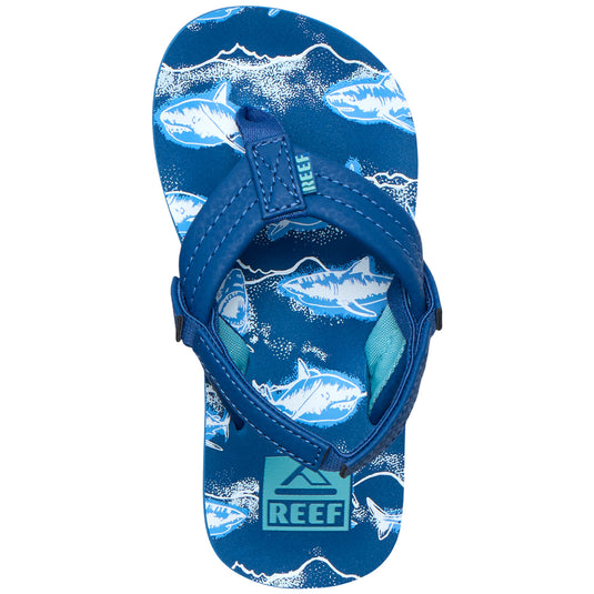 REEF Youth Little Ahi Sandals 14