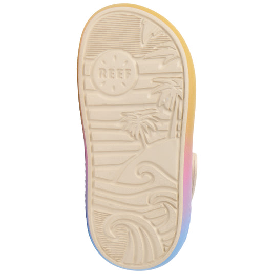 REEF Youth Little Rio Slide Sandals 5