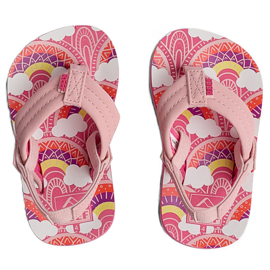 REEF Youth Little Ahi Sandals 8