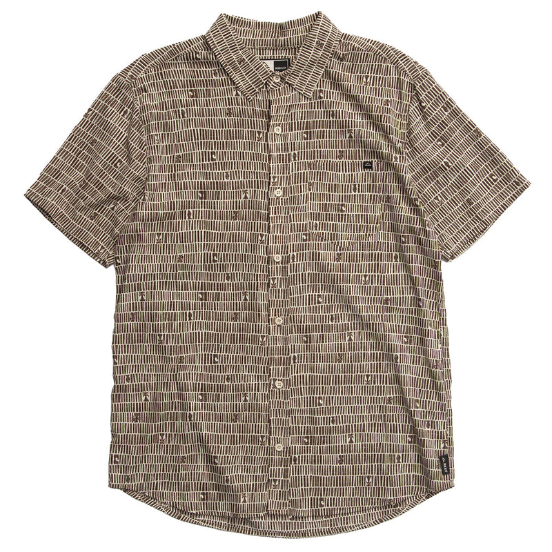Load image into Gallery viewer, REEF Ferris Short Sleeve Button-Up Classic Shirt 1
