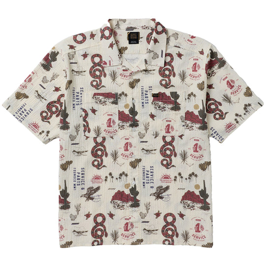 RVCA Wasteland Short Sleeve Button-Up Shirt