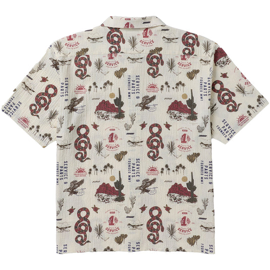 RVCA Wasteland Short Sleeve Button-Up Shirt