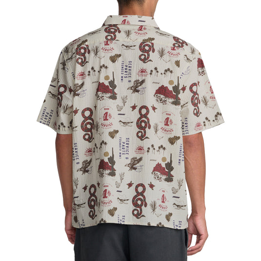 RVCA Wasteland Short Sleeve Button-Up Shirt