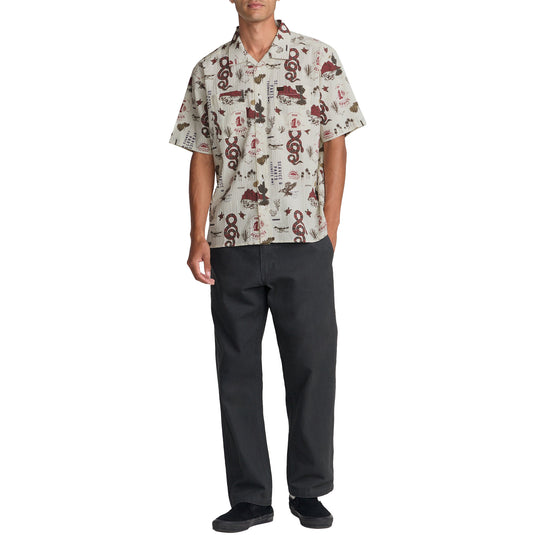 RVCA Wasteland Short Sleeve Button-Up Shirt