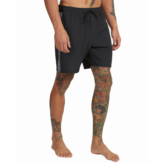 RVCA Noise Elastic Waist 17" Boardshorts 4