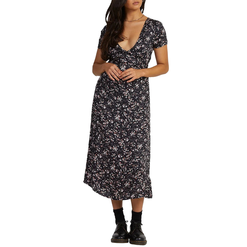 Load image into Gallery viewer, RVCA Women's Heaven Sent Midi Dress 1
