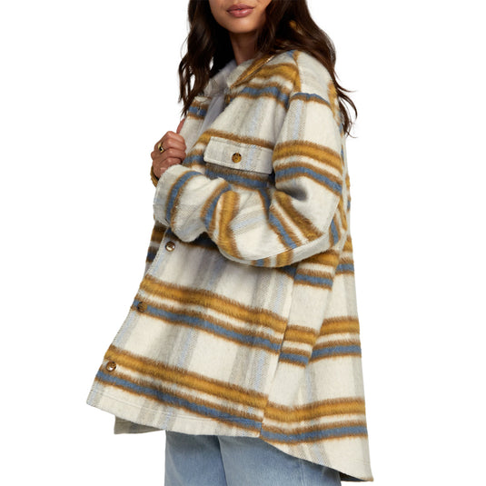 RVCA Women's Birdie Shacket Jacket 2