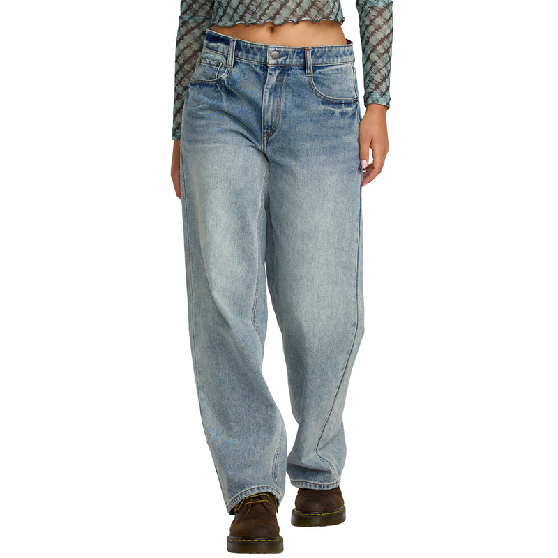 Load image into Gallery viewer, RVCA Women's Coco II Denim Jeans 1
