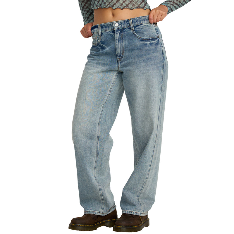 Load image into Gallery viewer, RVCA Women's Coco II Denim Jeans 3
