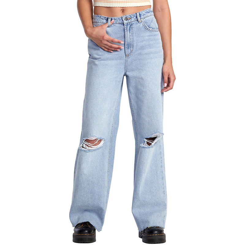 Load image into Gallery viewer, RVCA Women's Coco Denim Jeans 1
