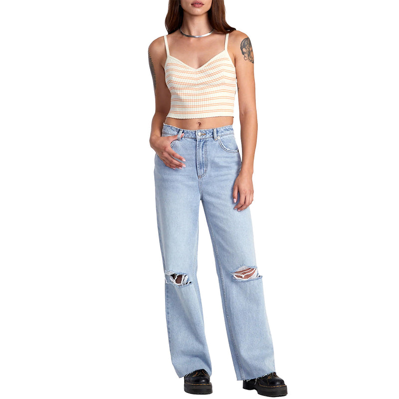 Load image into Gallery viewer, RVCA Women's Coco Denim Jeans 8

