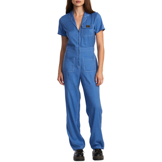 RVCA Women's Spring Shift Workwear Jumpsuit 1