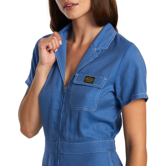 RVCA Women's Spring Shift Workwear Jumpsuit 5