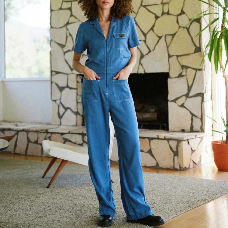 Load image into Gallery viewer, RVCA Women's Spring Shift Workwear Jumpsuit 6
